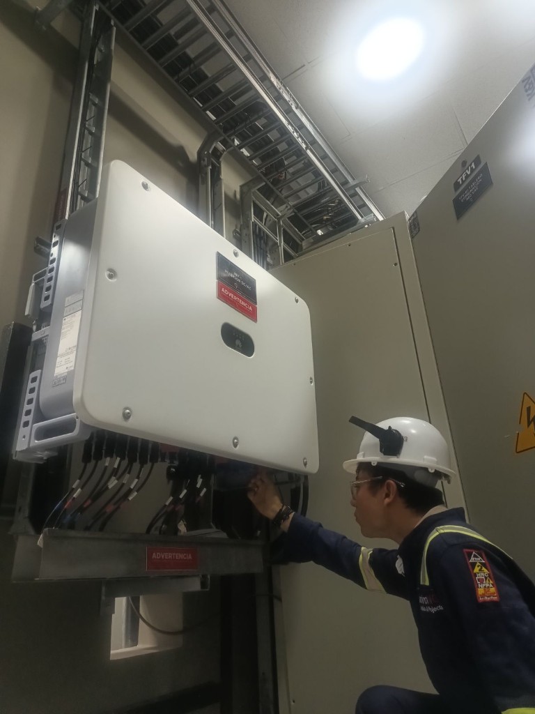 Proyecto ENFRAGEN Termoflores: integración y verificación de inversores DC/AC en sitio